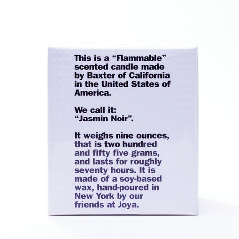 Baxter of California Scented Candle
