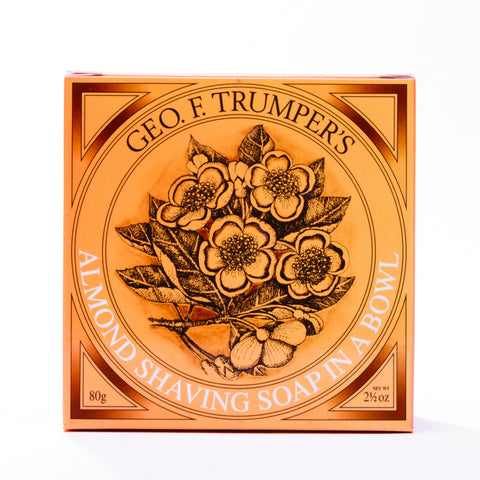 Geo. F. Trumper's Almond Shaving Soap in a Bowl